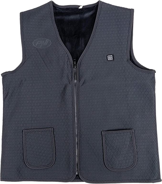 PNI Weste electric blanket body warmth XXL with USB 3 heating levels washable for outdoor activities, male and female, size XXL