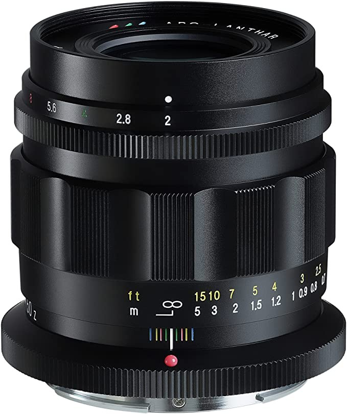 Voightlander lens APO-LANTHAR 50mm F2 aspheric Nikon Z bayonet black